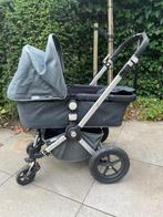 Bugaboo kinderwagen grijsgroen + accessoires, Kinderen en Baby's, Kinderwagens en Combinaties, Ophalen, Gebruikt, Kinderwagen