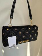 Love Moschino zwarte schoudertas met studs, Overige merken, Love Moschino, Zwart, Nieuw