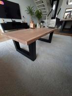 Eikenhout salon tafel, 100 tot 150 cm, Eikenhout, Zo goed als nieuw, Rechthoekig