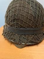 Legerhelm met Camouflagenet, Ophalen of Verzenden, Overige soorten, Overige gebieden, Helm of Baret