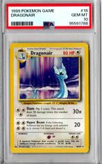 Dragonair Psa 10 Base set unlimited, Hobby en Vrije tijd, Verzamelkaartspellen | Pokémon, Ophalen of Verzenden, Nieuw, Losse kaart