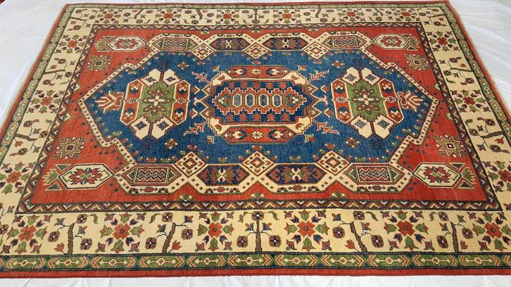 KAZAK Oosters Perzische tapijten 239 x 172/kleed/kelim/Loper, Huis en Inrichting, Stoffering | Tapijten en Kleden, Nieuw, 150 tot 200 cm