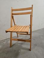 Houten klapstoelen te koop, Ophalen, Gebruikt, Kunststof, Stapelbaar