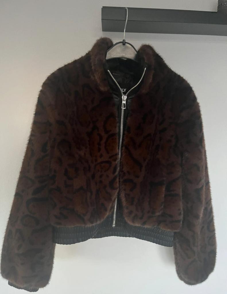 Only Panterprint Bontjasje Maat S, Bruin, Nieuw, Ophalen of Verzenden, Jasje