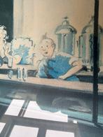 Kuifje poster nighthawks revisited, Ophalen of Verzenden, Zo goed als nieuw, A1 t/m A3, Film en Tv