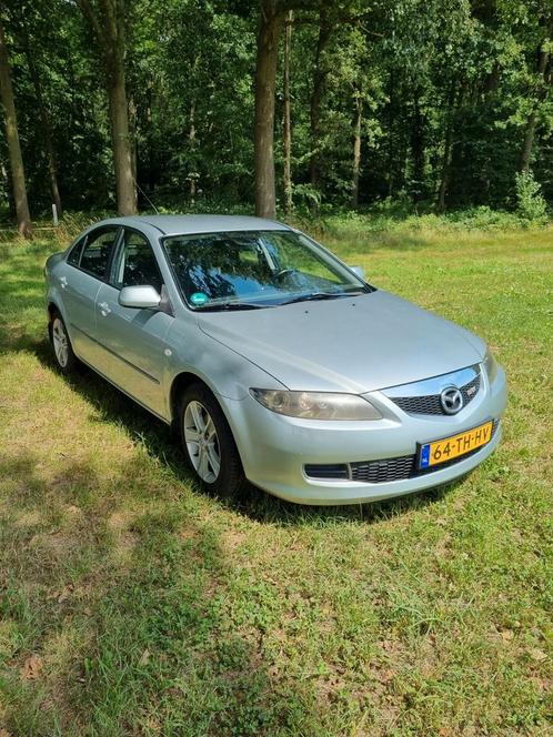 Mazda 6 2.0 Sport 2006 Grijs, Auto's, Mazda, Particulier, Benzine, C, Hatchback, Handgeschakeld, Origineel Nederlands, Zilver of Grijs