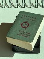 Vintage Tuttle's Engels-Japans Woordenboek 1965, Ophalen of Verzenden, Gelezen, Overige uitgevers, Engels
