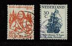 Nederland NVPH 693-694 gestempeld 3, Postzegels en Munten, Verzenden, Na 1940, Gestempeld