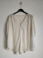 Mooie witte Blouse - maat L, Wit, Ophalen, Maat 38/40 (M), Onbekend