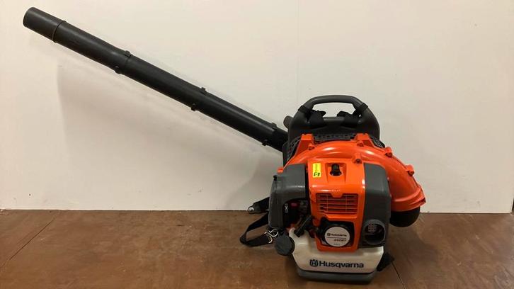 Nette goed werkende Husqvarna 350BT ruggedragen bladblazer, Tuin en Terras, Bladblazers, Gebruikt, Ruggedragen, Benzine, Ophalen of Verzenden