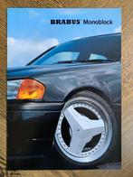 Zeldzame folder Mercedes-Benz Brabus Monoblock velgen 1993, Nieuw, Brabus, Mercedes, Ophalen of Verzenden