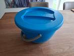 Sunware Emmer + Afwasteil - Camping Blauw, Ophalen, Gebruikt