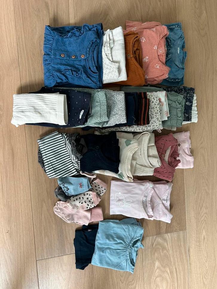 Meisjeskleding maat 74, Kinderen en Baby's, Babykleding | Baby-kledingpakketten, Gebruikt, Maat 74, Ophalen