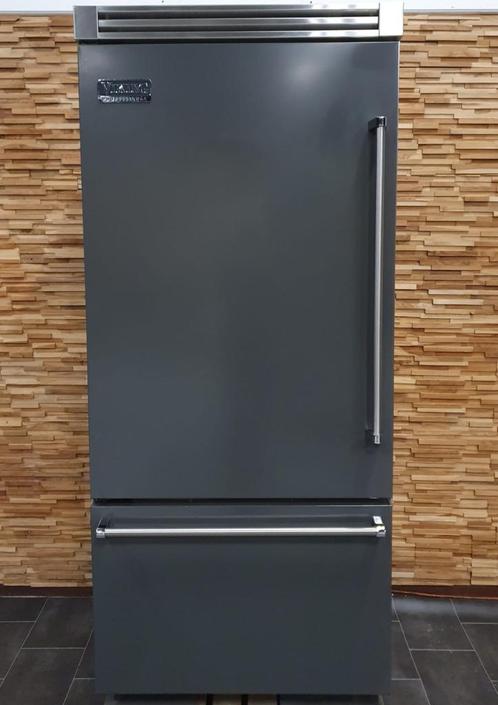 🔥Luxe VIKING inbouw koelkast Antraciet / Damascus Grijs, Witgoed en Apparatuur, Koelkasten en IJskasten, Gebruikt, Met vriesvak