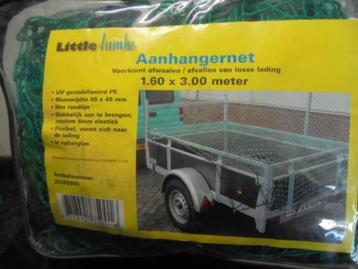 AANHANGWAGENNET 160x300cm NIEUW beschikbaar voor biedingen