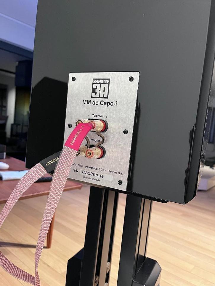 Reference 3A MM De Capo-i, Audio, Tv en Foto, Luidsprekers, Gebruikt, Front, Rear of Stereo speakers, 120 watt of meer, Overige merken