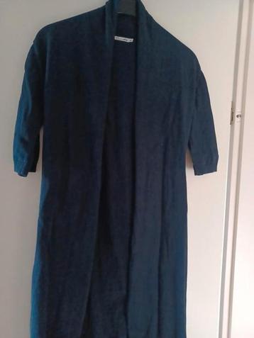 Donker blauw vest, korte mouw mt 36 ( 38) beschikbaar voor biedingen