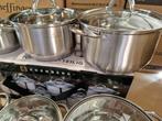 Kook pannenset 12 delig NIEUW in doos inductie, Huis en Inrichting, Keuken | Potten en Pannen, Keramische plaat, Nieuw, Pannenset