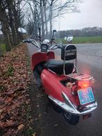 Leuke retro scooter blauwe kenteken, Fietsen en Brommers, Snorfietsen en Snorscooters, Gebruikt, Benzine, Ophalen, Overige merken