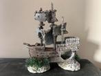 Piratenschip aquarium decoratie, Dieren en Toebehoren, Vissen | Aquaria en Toebehoren, Ophalen of Verzenden, Zo goed als nieuw