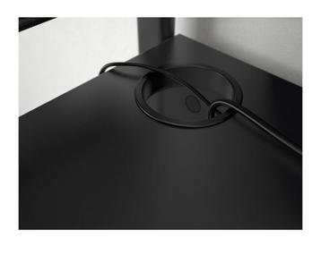 Gamebureau zwart ikea - afbeelding 3