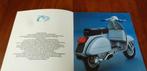 Folder VESPA P125X/ P150X/ P200E 09/ 1980, Motoren, Handleidingen en Instructieboekjes, Ophalen of Verzenden, Overige merken