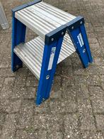 DAS Dubbele Trap 2x2 - Industrieel Aluminium, Doe-het-zelf en Verbouw, Ladders en Trappen, Ophalen, Gebruikt, Trap, Minder dan 2 meter