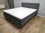 Zeer Mooi Antraciet Boxpring Bed van SWISS SENSE | 180x200, Info@banxtel.nl, 3194DC, Tweepersoons, Ophalen of Verzenden