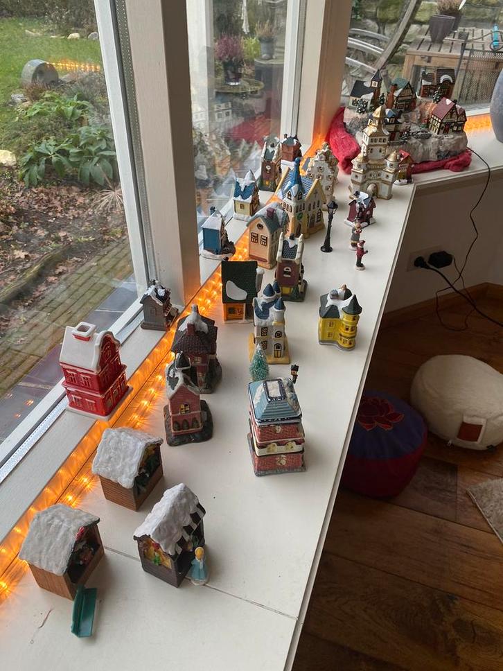 Kerstdorp, Diversen, Kerst, Zo goed als nieuw, Ophalen of Verzenden