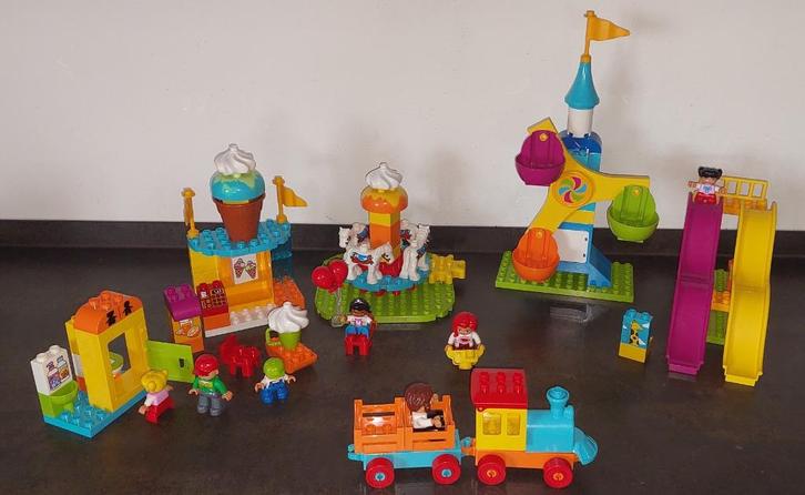 duplo Kermis, Kinderen en Baby's, Speelgoed | Duplo en Lego, Zo goed als nieuw, Duplo, Ophalen of Verzenden