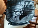 Geox zwarte ruime rugzak. Klep met speciale sluiting., Gebruikt, 25 tot 40 cm, Ophalen of Verzenden, Overige merken