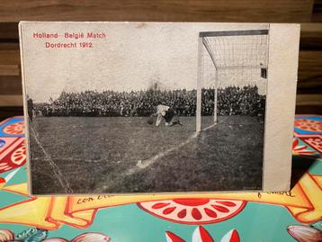Kaart Holland- Belgie 1912 zeer zeldzaam beschikbaar voor biedingen