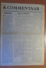 Commentaar. 23 Juni 1945 nummer 2, Ophalen of Verzenden, 20e eeuw of later, Gelezen