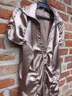 elegant goud metallic jurkje van Jennyfer xs, Kleding | Dames, Overige kleuren, Ophalen of Verzenden, Zo goed als nieuw, Jennyfer