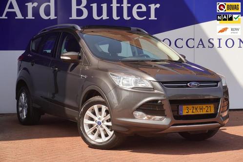 Ford Kuga 1.5 Titanium+ecc+half-leder+Led+Pano-dak+nieuwe di, Auto's, Ford, Bedrijf, Te koop, Kuga, ABS, Airbags, Airconditioning
