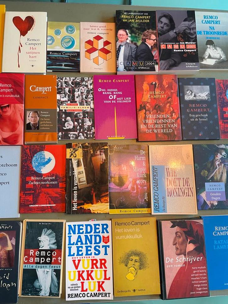 Remco Campert - Complete Collectie (ca. 90 boeken), Boeken, Romans, Gelezen, Nederland, Ophalen of Verzenden
