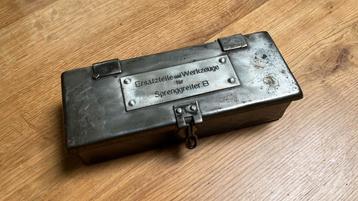 Kriegsmarine kistje Sprenggreifer B, WO2 beschikbaar voor biedingen