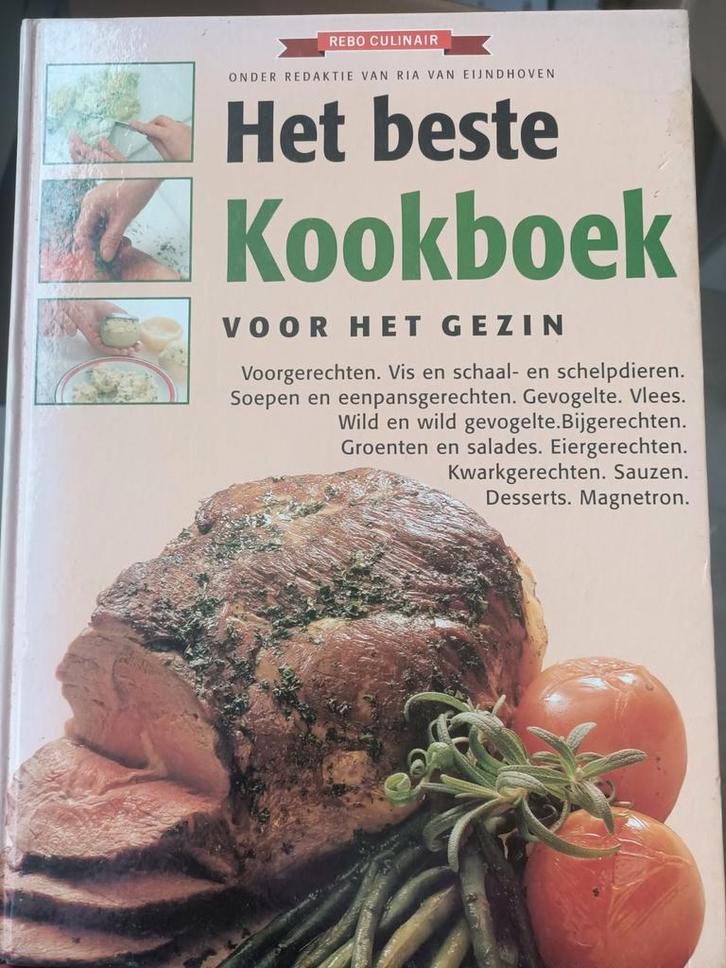 Het Beste Kookboek voor het Gezin, Boeken, Kookboeken, Gelezen, Voorgerechten en Soepen, Hoofdgerechten, Taart, Gebak en Desserts