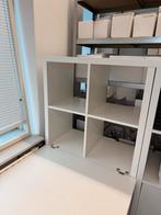 IKEA Kalax met Bureau wit, Ophalen, In hoogte verstelbaar, Gebruikt, Bureau
