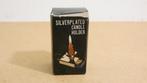 Silverplated candle holder [1400], Ophalen, Nieuw, Overige materialen, Minder dan 25 cm