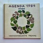 Agenda 1984 Ariadne, Gerda Bengtsson, bloem/fruit patronen, Hobby en Vrije tijd, Borduren en Borduurmachines, Ophalen of Verzenden