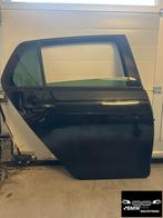 Deur RA VW Golf 7 7.5 zwart C9X, Gebruikt, Herkomst onderdeel bekend, Achter, Ophalen of Verzenden