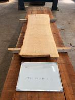 20 verschillende Eiken Boomstamtafel lengte T/M 420cm, Eikenhout, Vijf personen of meer, Rechthoekig, Nieuw