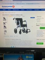 Rollzmotion 2.1 rolstoel en rollator in één, Diversen, Rolstoelen, Ophalen, Inklapbaar, Zo goed als nieuw, Duwrolstoel