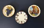 Mini porseleinen bordje met bloemetjes, Antiek en Kunst, Ophalen of Verzenden