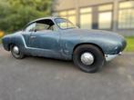 VW Karmann Ghia coupé 1958, super gaaf !, Auto's, Achterwielaandrijving, Overige modellen, 4 cilinders, Blauw