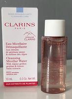 Clarins - Cleansing Micellar Water - 10ml - Nieuw., Nieuw, Gehele gezicht, Ophalen of Verzenden, Reiniging