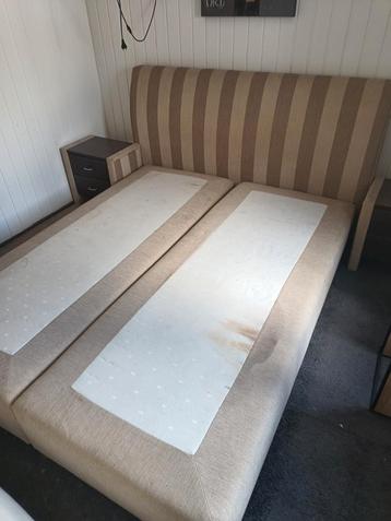 160x200 kwaliteit boxspring met nachtkastjes 