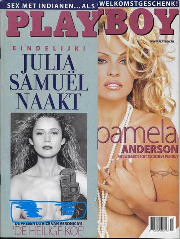 Playboy Pamela Anderson en Julia Samuel beschikbaar voor biedingen