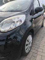 Citroën C1 1.0 5-DRS 2010 Zwart AIRCO  nwe APK, Auto's, Citroën, Voorwielaandrijving, Stof, Zwart, Metallic lak